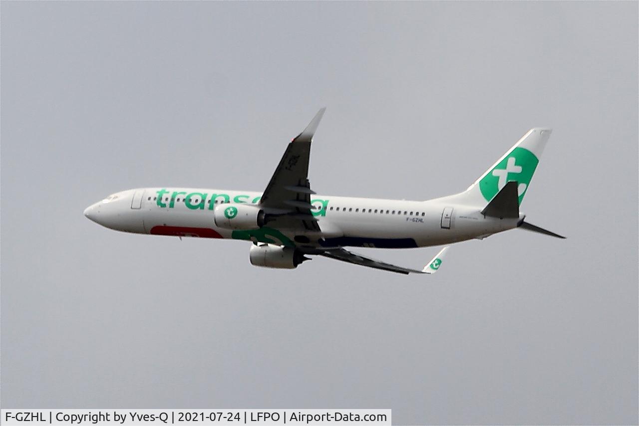 F-GZHL, 2014 Boeing 737-8K2 C/N 37791, Boeing 737-8K2, Climbing from rwy 24, Paris Orly airport (LFPO-ORY)
