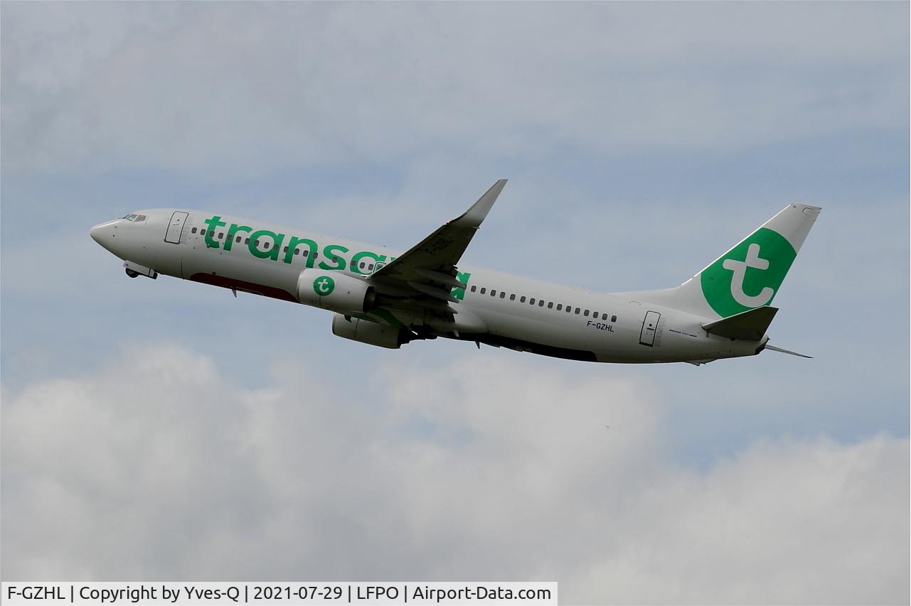 F-GZHL, 2014 Boeing 737-8K2 C/N 37791, Boeing 737-8K2, Take off rwy 24, Paris Orly airport (LFPO-ORY)