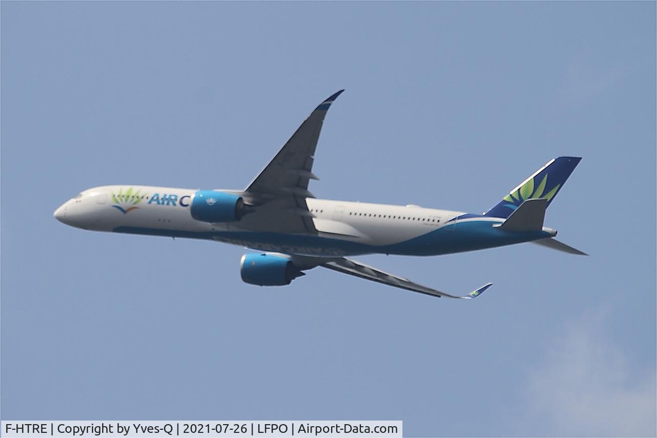 F-HTRE, 2019 Airbus A350-941 C/N 327, Airbus A350-941, Climbing fromrwy 24, Paris-Orly airport (LFPO-ORY)