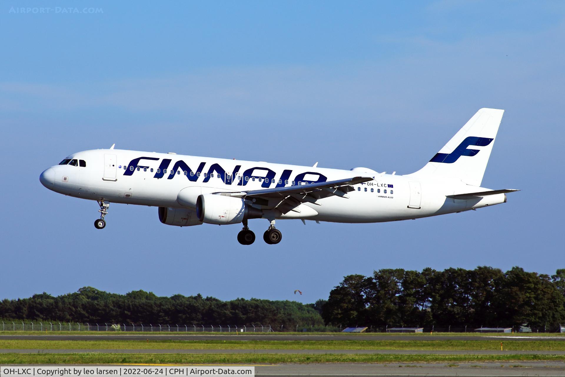 OH-LXC, 2001 Airbus A320-214 C/N 1544, Copenhagen 24.6.2022