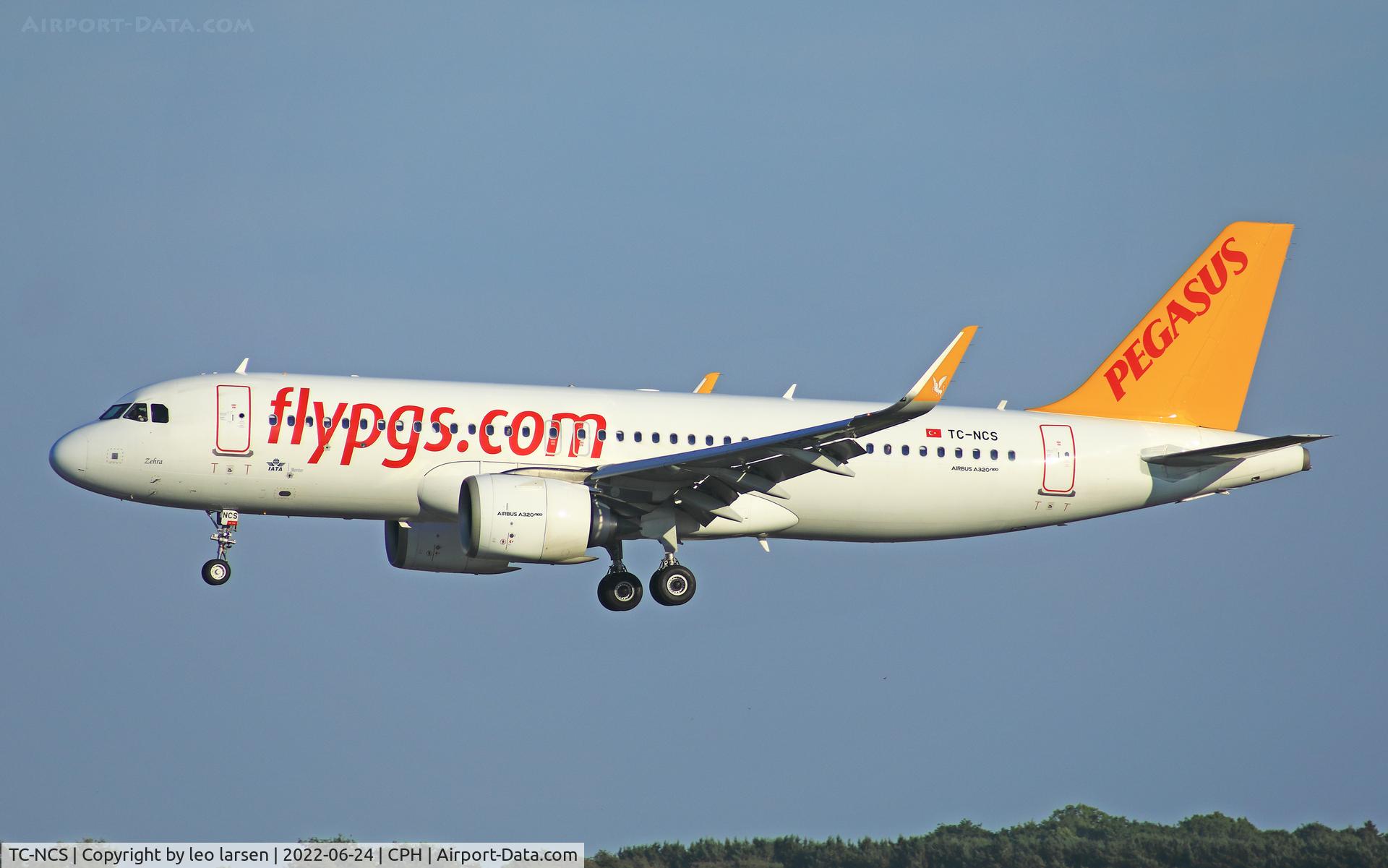 TC-NCS, 2020 Airbus A320-251 Neo C/N 10166, Copenhagen 24.6.2022