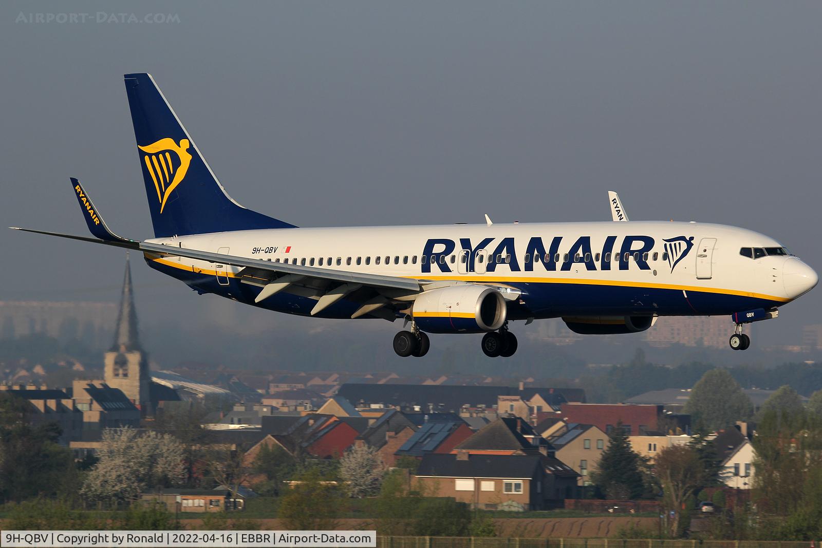 9H-QBV, 2016 Boeing 737-8AS C/N 44722, at bru