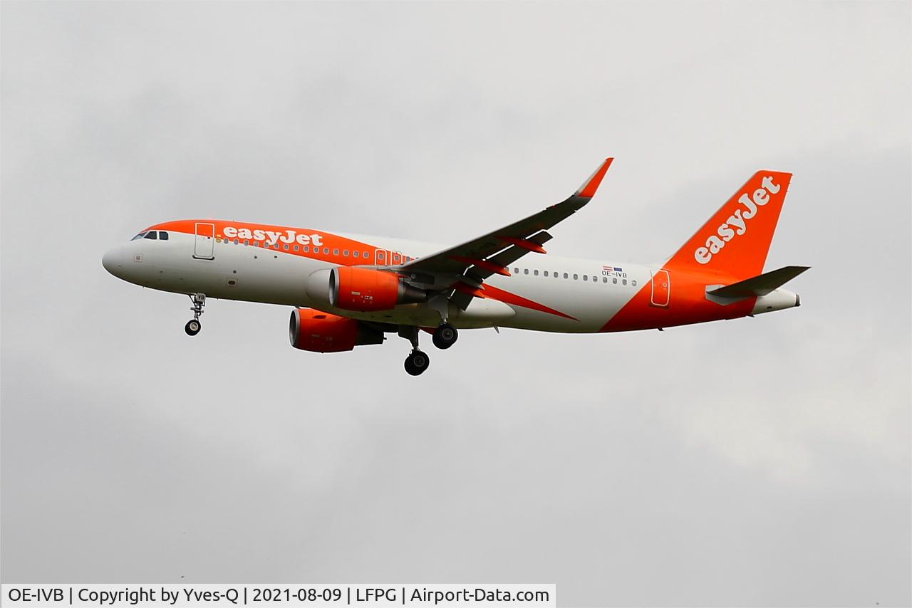OE-IVB, 2016 Airbus A320-214 C/N 7093, Airbus A320-214, On final rwy 26L, Roissy Charles De Gaulle airport (LFPG-CDG)