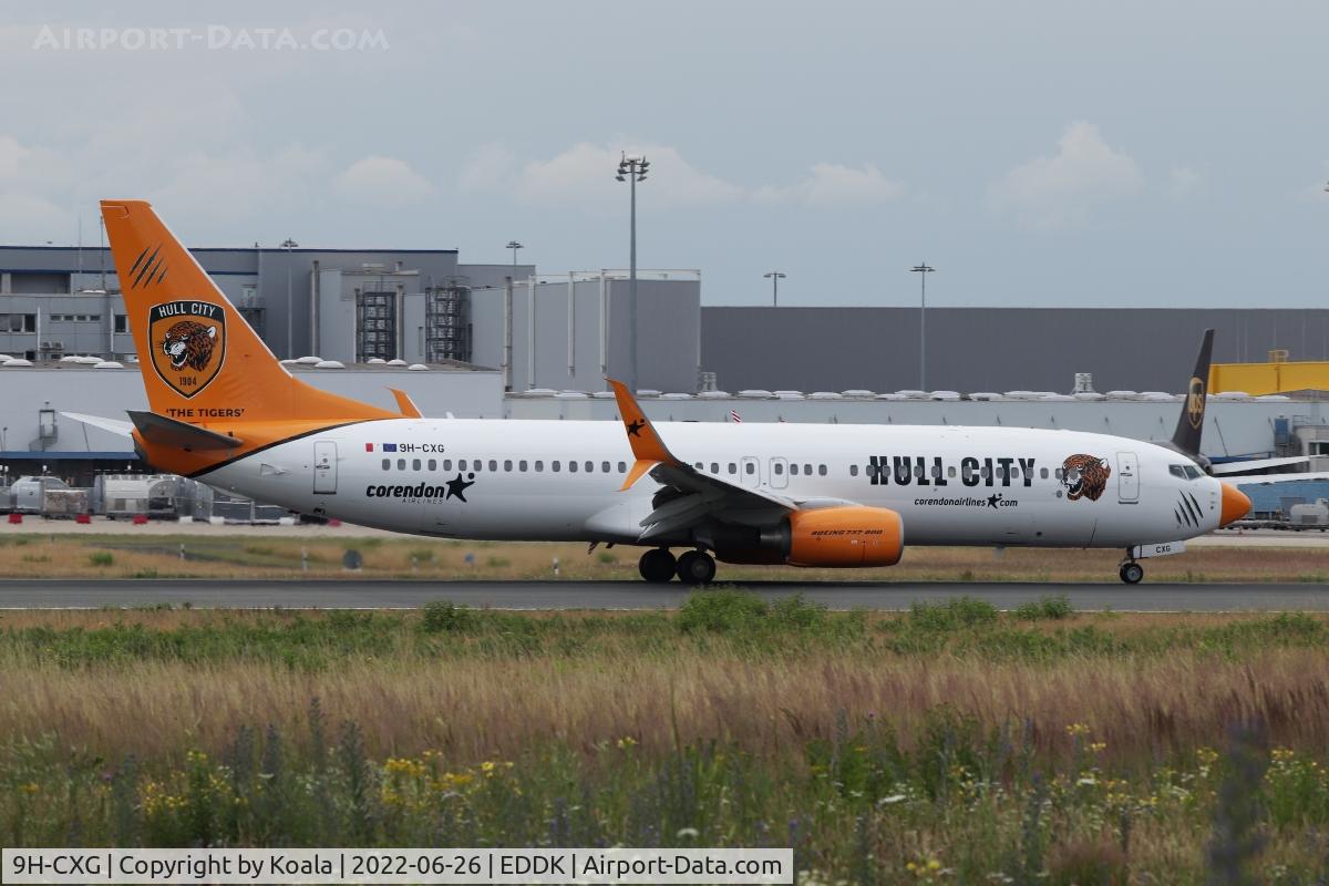 9H-CXG, 2001 Boeing 737-8K5 C/N 37254, Arrival from Kos, runway 32R.