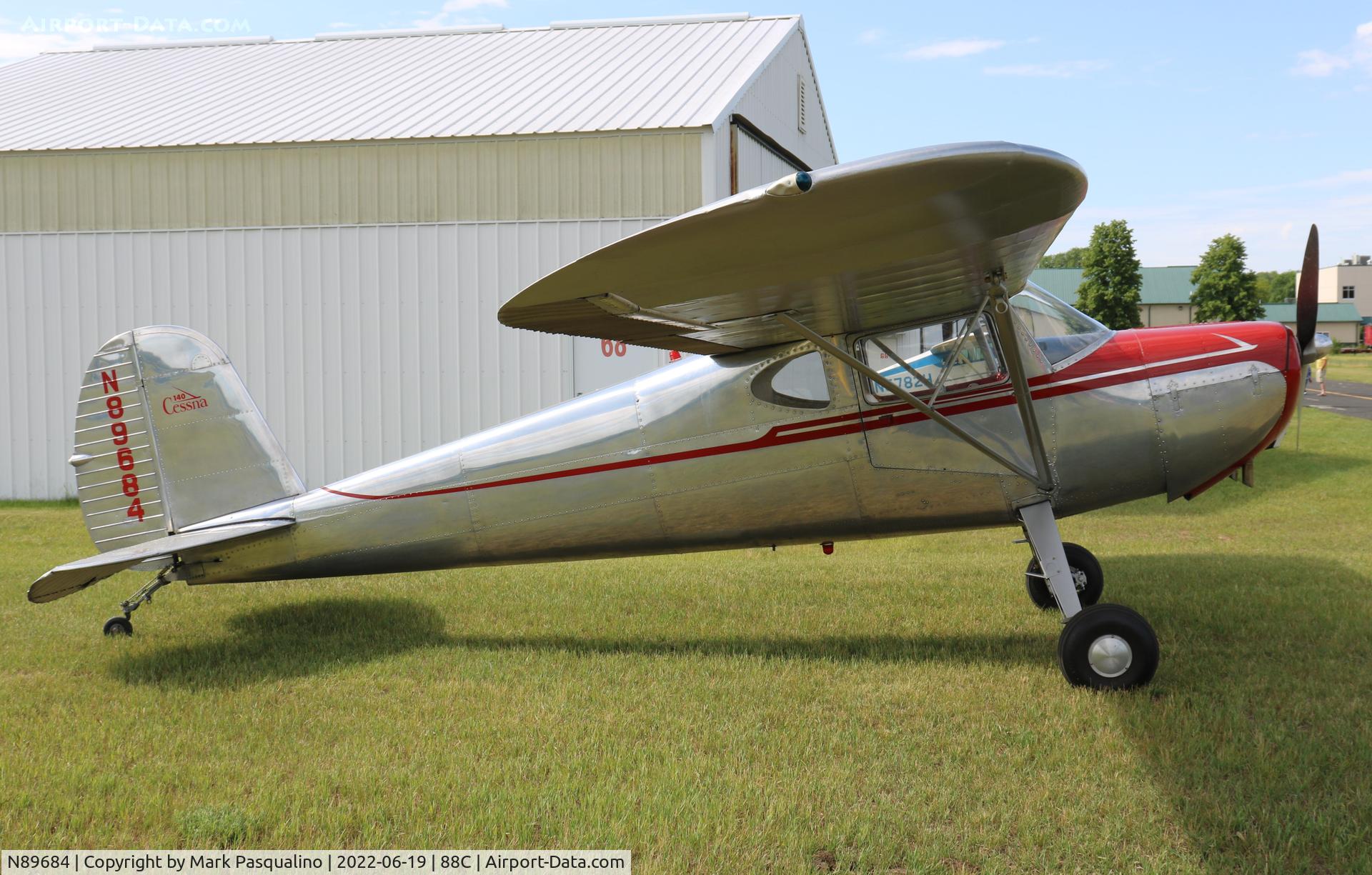 N89684, 1946 Cessna 140 C/N 8732, Cessna 140