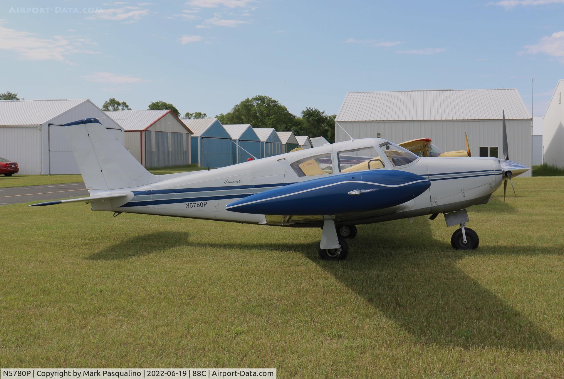 N5780P, 1959 Piper PA-24-250 Comanche C/N 24-859, Piper PA-24-250