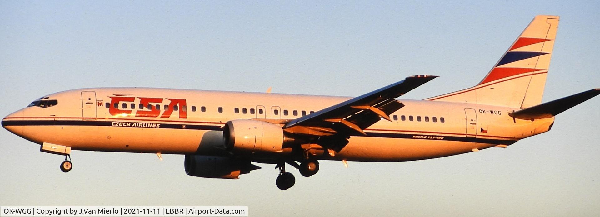 OK-WGG, 1990 Boeing 737-4Y0 C/N 24693, Slide scan