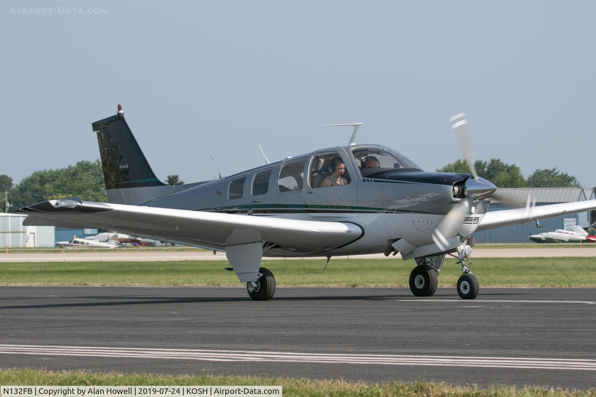 N132FB, 1975 Beech A36 Bonanza 36 C/N E-700, At AirVenture 2019