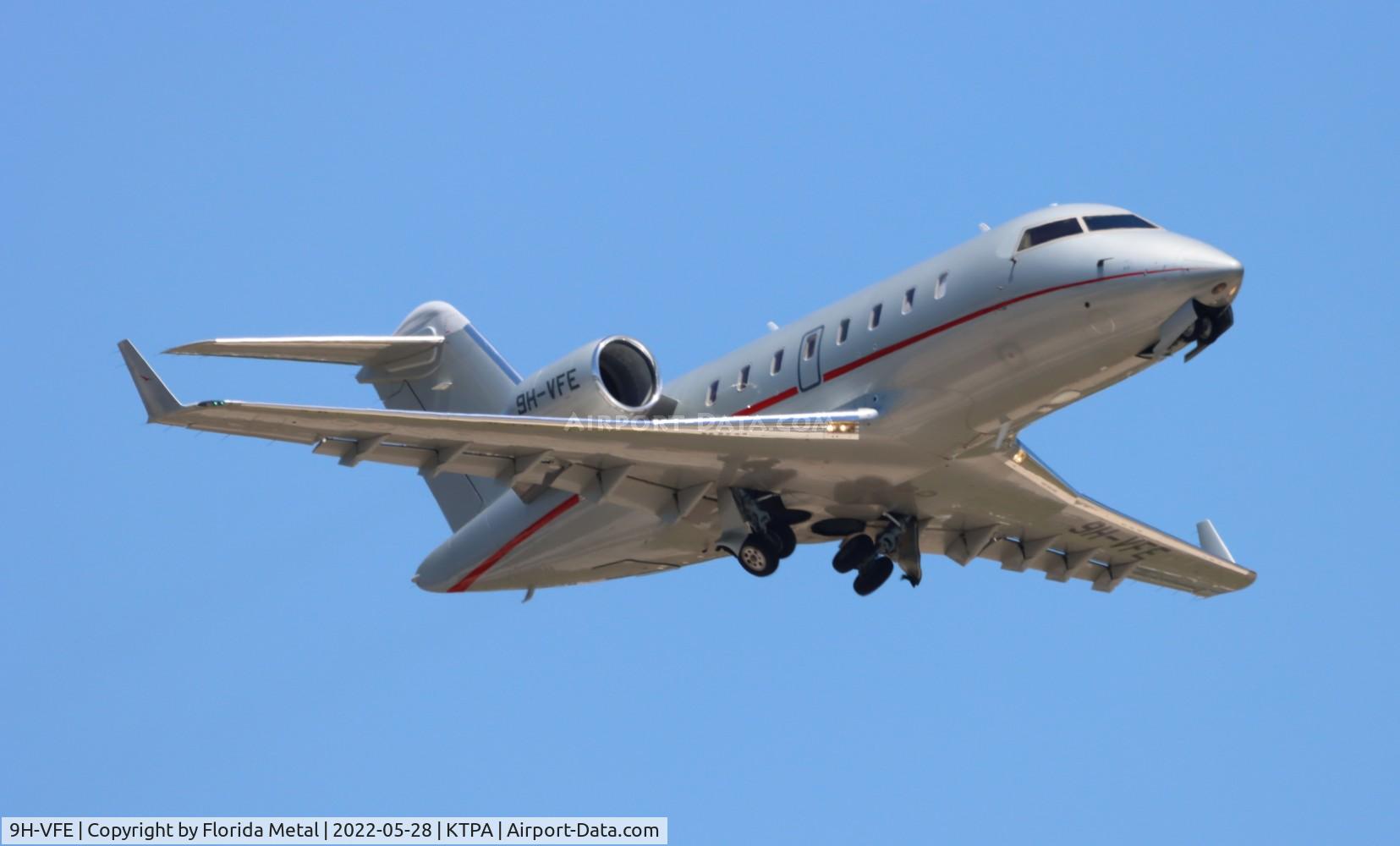 9H-VFE, 2014 Bombardier Challenger 605 (CL-600-2B16) C/N 5974, TPA 2022