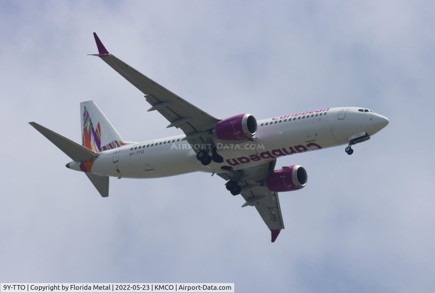 9Y-TTO, 2022 Boeing 737-8 MAX C/N 63811, Caribbean