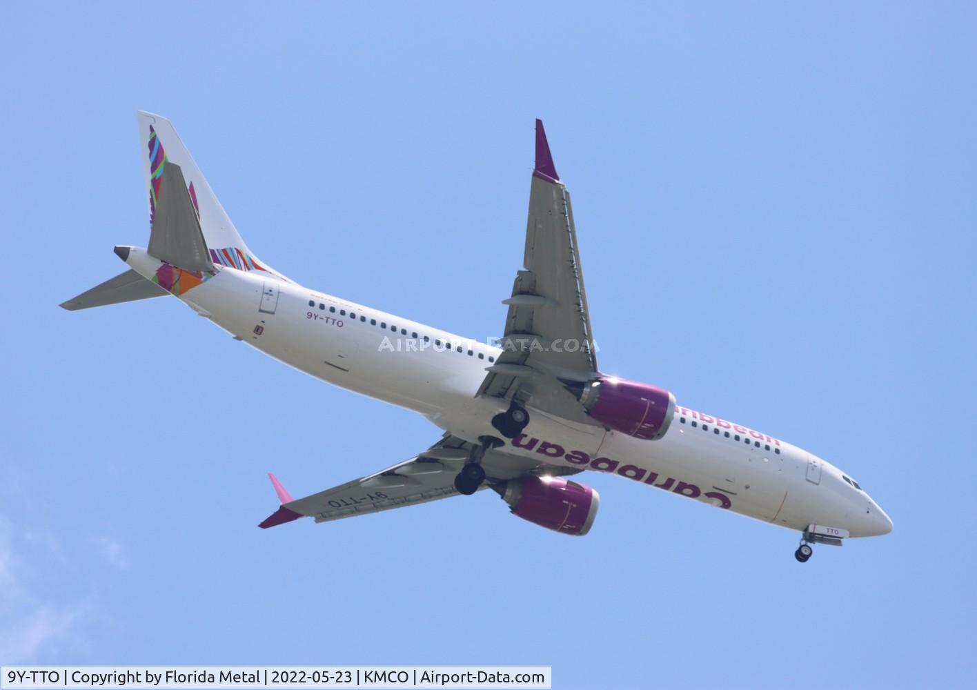 9Y-TTO, 2022 Boeing 737-8 MAX C/N 63811, MCO 2022