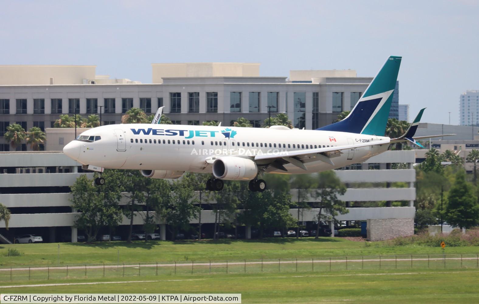 C-FZRM, 2016 Boeing 737-8CT C/N 40840, TPA 2022