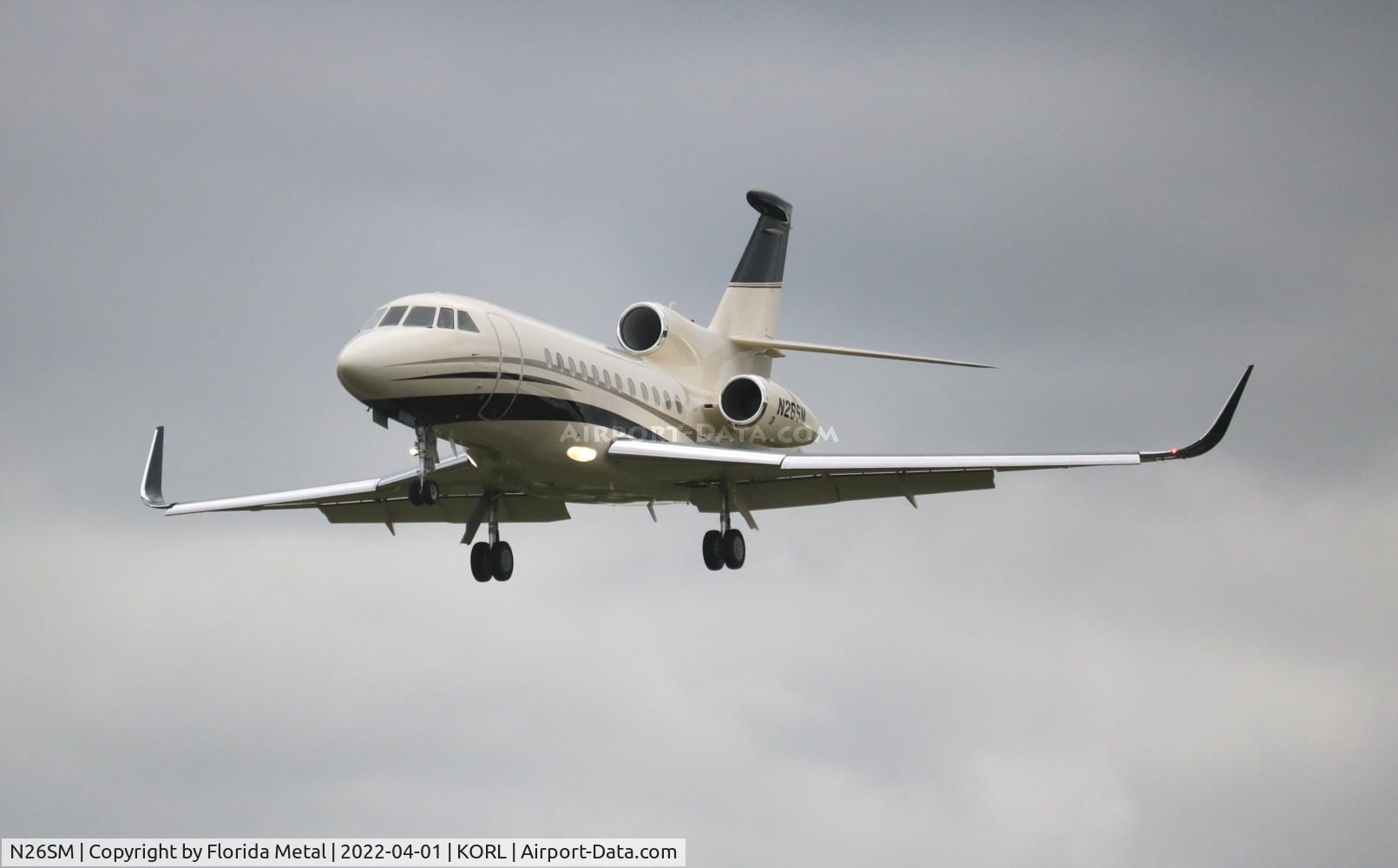 N26SM, 2018 Dassault Falcon 900EX C/N 314, ORL 2022
