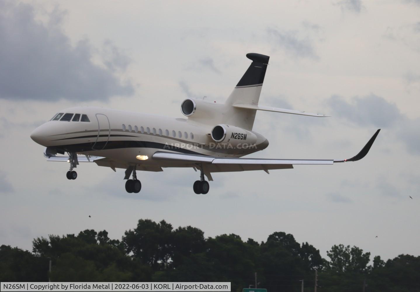N26SM, 2018 Dassault Falcon 900EX C/N 314, ORL 2022