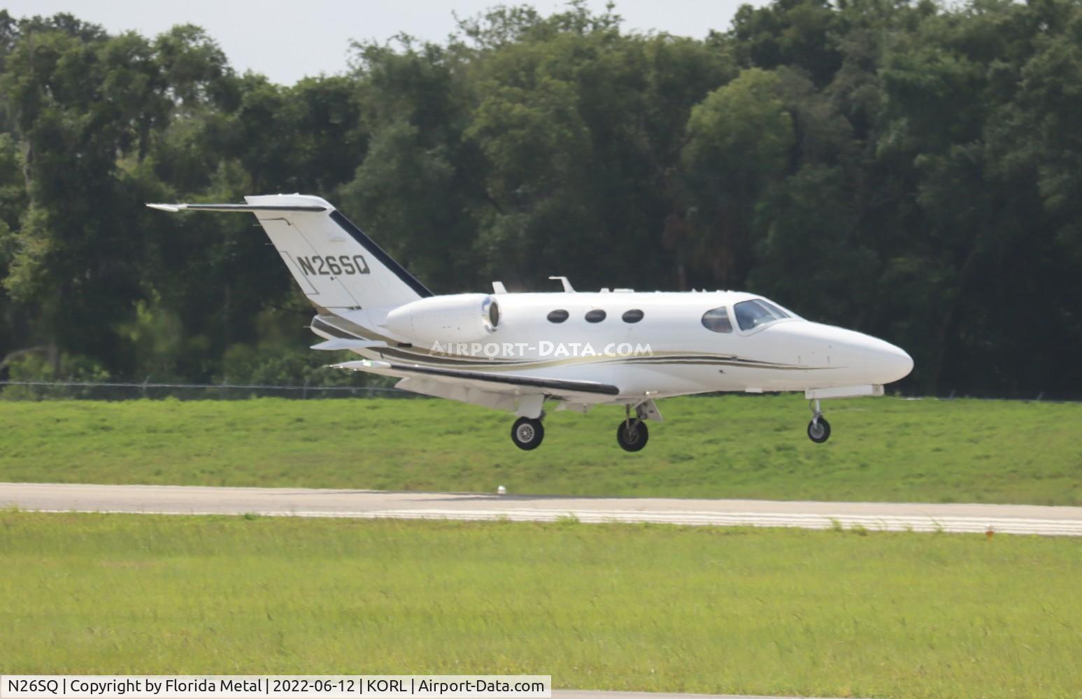 N26SQ, 2007 Cessna 510 Citation Mustang C/N 510-0031, Special Olympics 2022