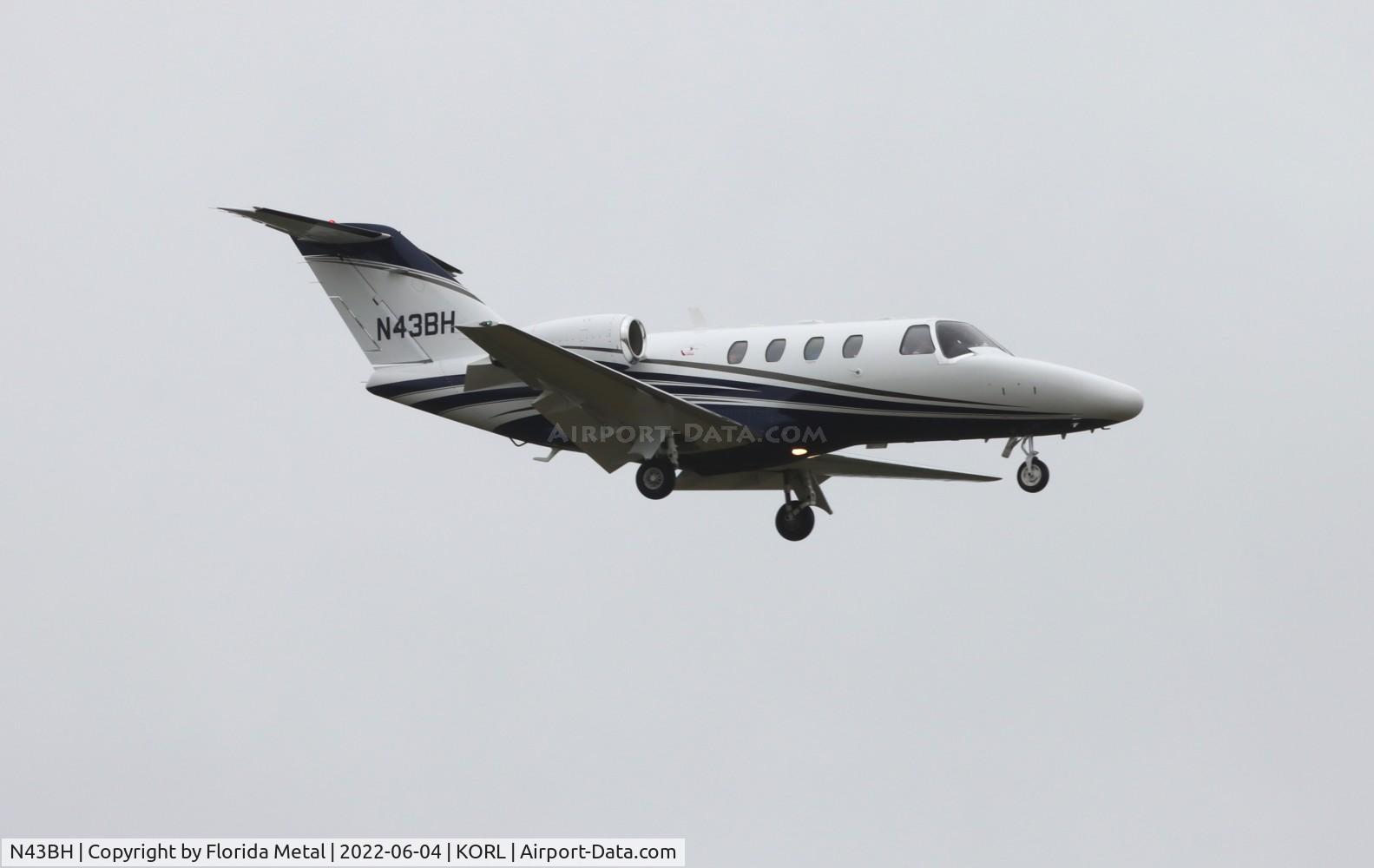 N43BH, 2007 Cessna 525 CitationJet CJ1+ C/N 525-0633, Special Olympics 2022