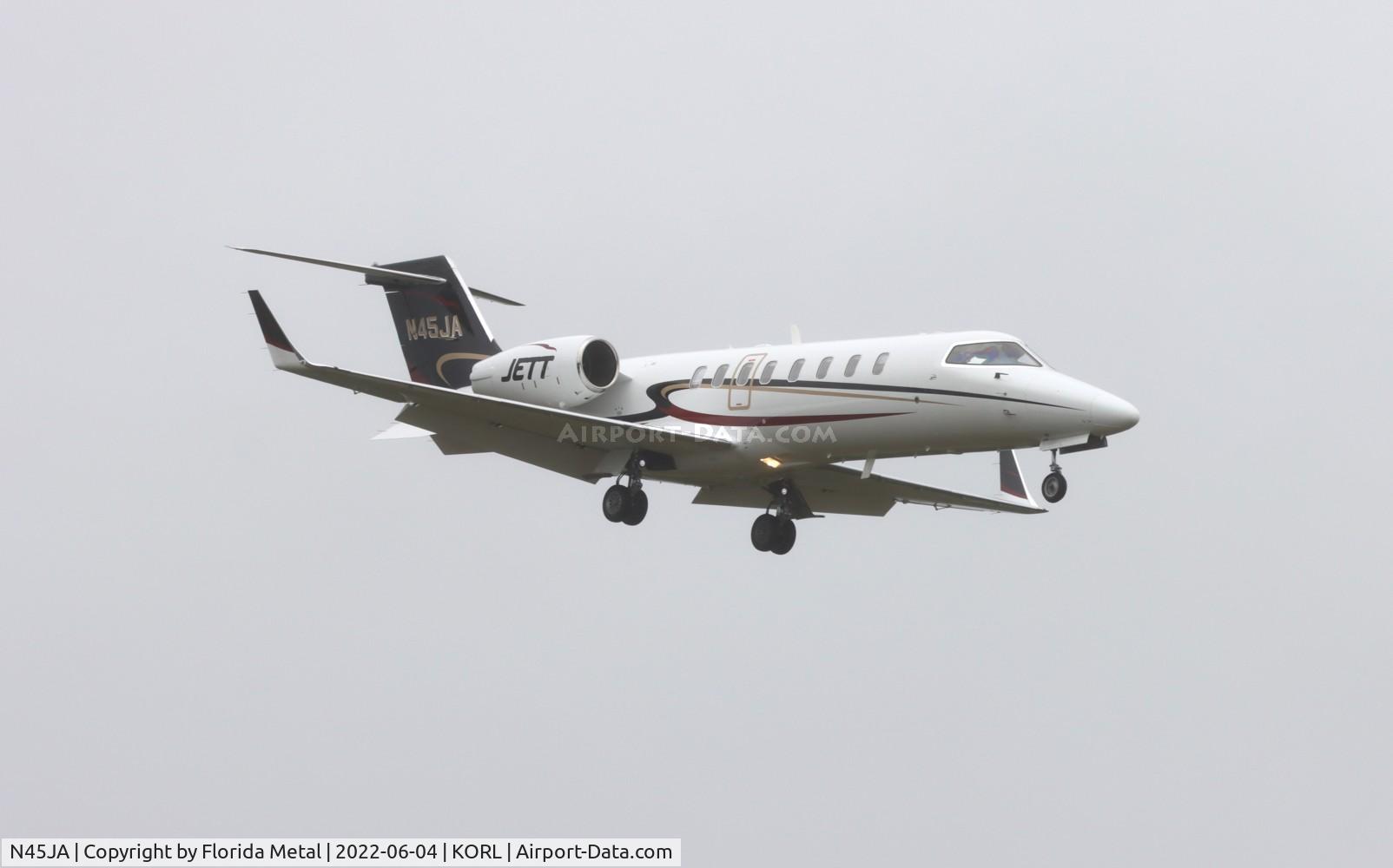 N45JA, 2008 Learjet 45XR C/N 45-385, ORL 2022