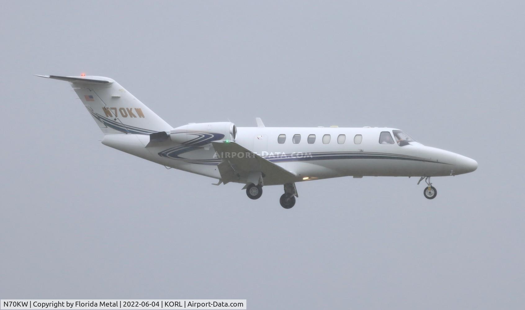 N70KW, 2002 Cessna CitationJet CJ2 C/N 525A0135, Special Olympics
