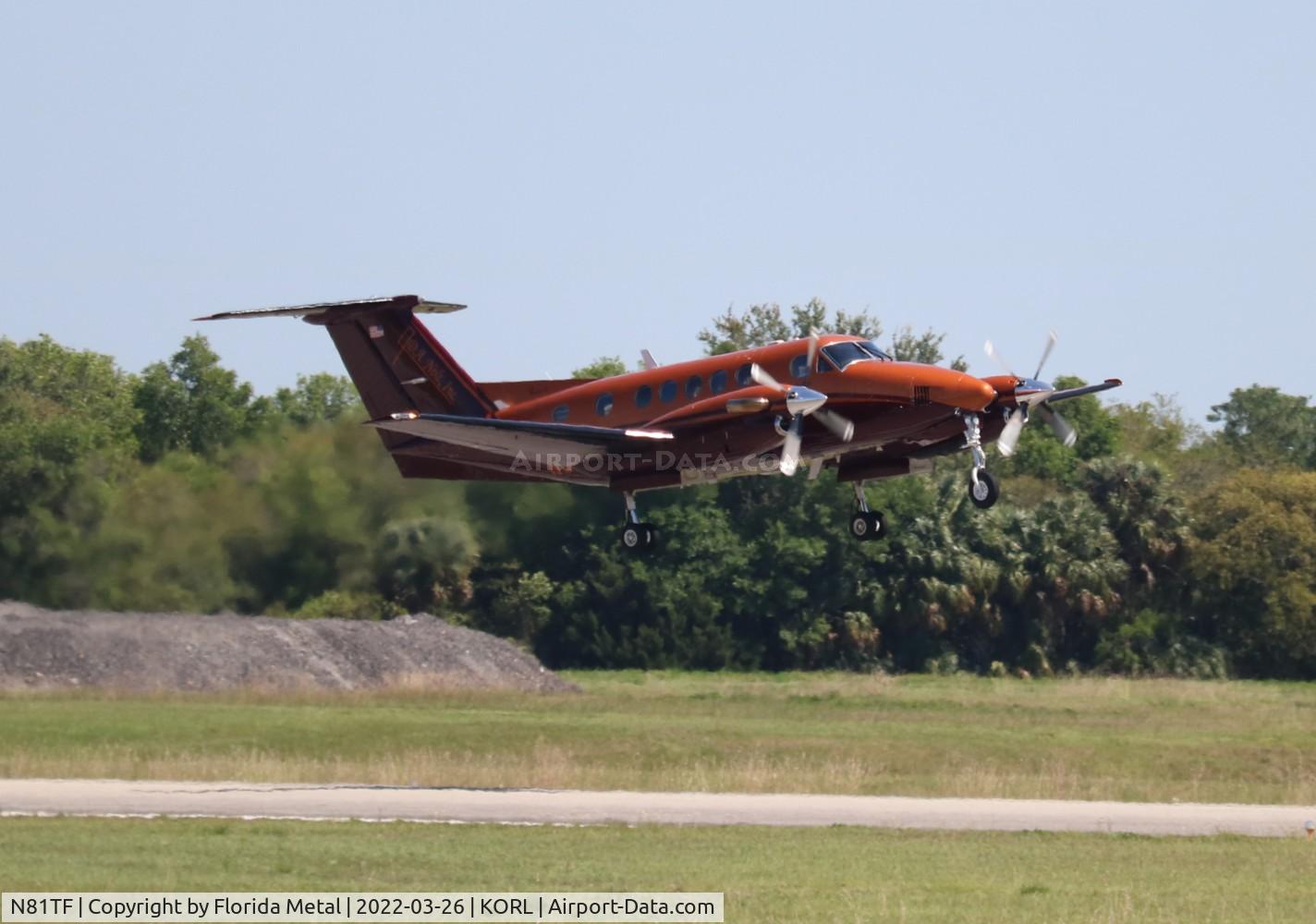N81TF, 1980 Beech 200 C/N BB-750, ORL 2022