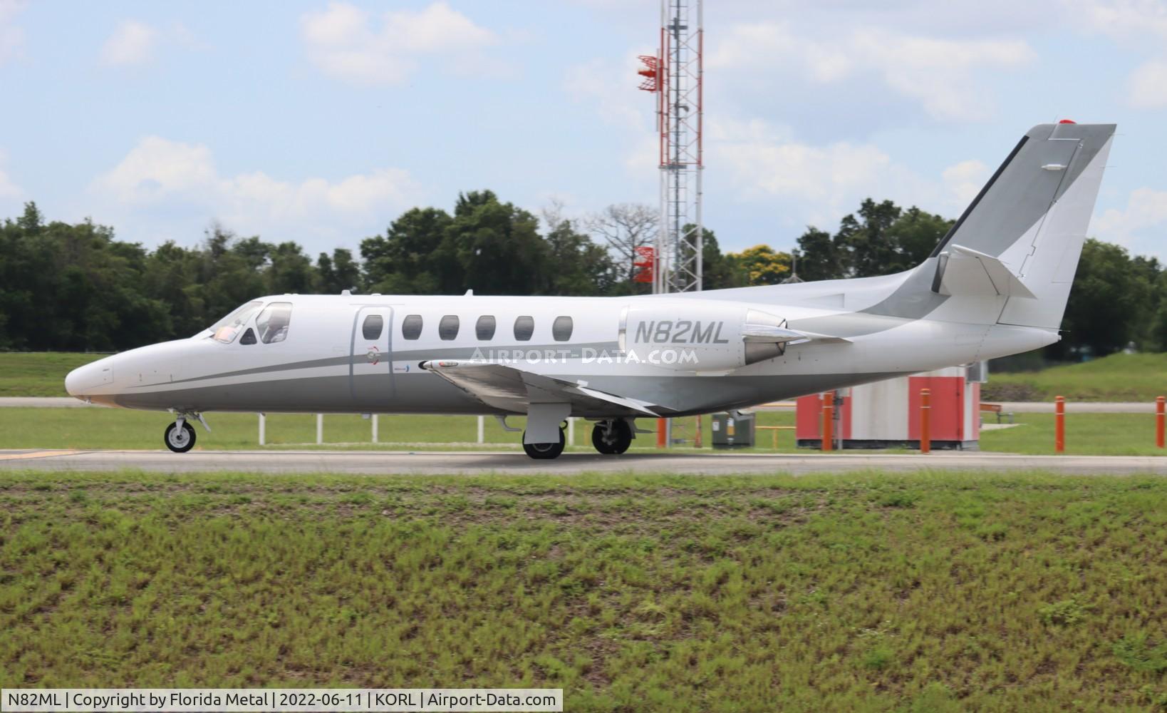 N82ML, 1982 Cessna 550 Citation II C/N 550-0408, ORL 2022