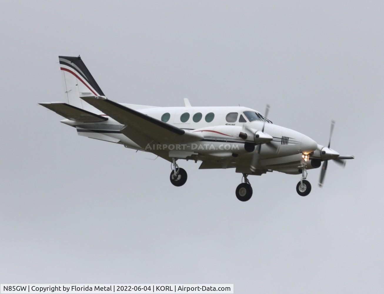 N85GW, 1976 Beech C90 King Air C/N LJ-712, Special Olympics 2022