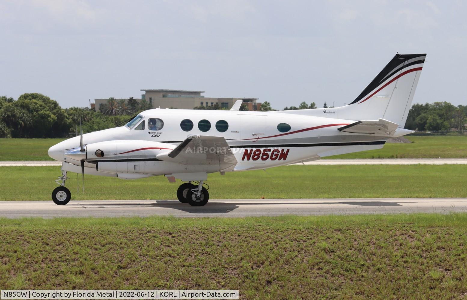 N85GW, 1976 Beech C90 King Air C/N LJ-712, Special Olympics 2022