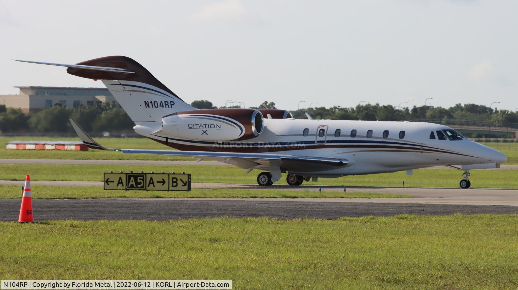 N104RP, 1999 Cessna 750 Citation X Citation X C/N 750-0095, Citation X