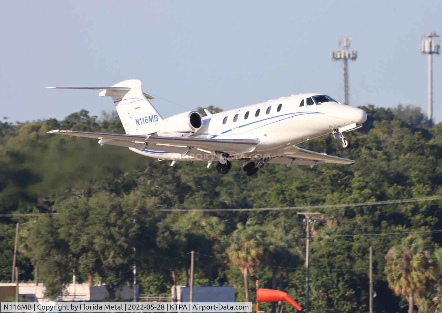 N116MB, 1997 Cessna 650 Citation VII C/N 650-7081, TPA 2022
