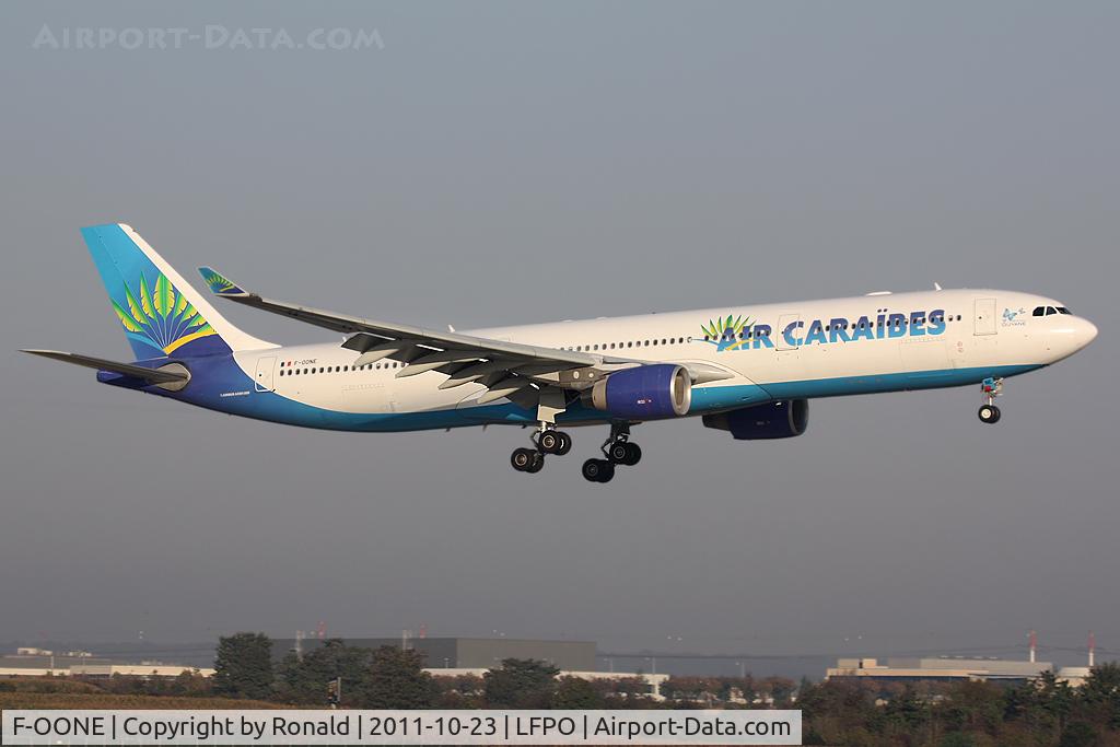 F-OONE, 2008 Airbus A330-323E C/N 965, at orly