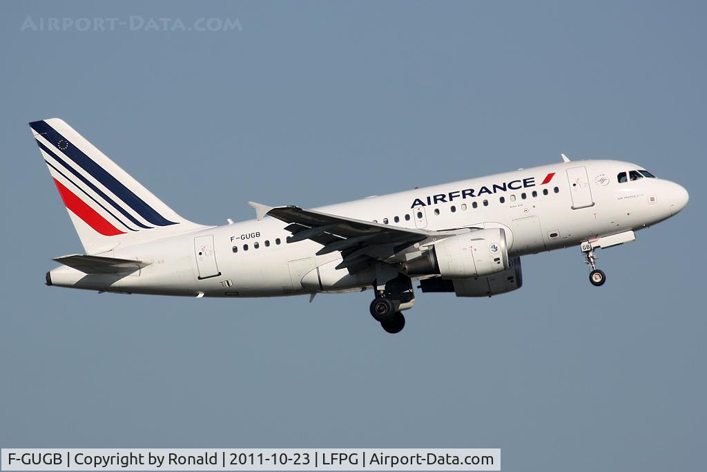 F-GUGB, 2003 Airbus A318-111 C/N 2059, at cdg