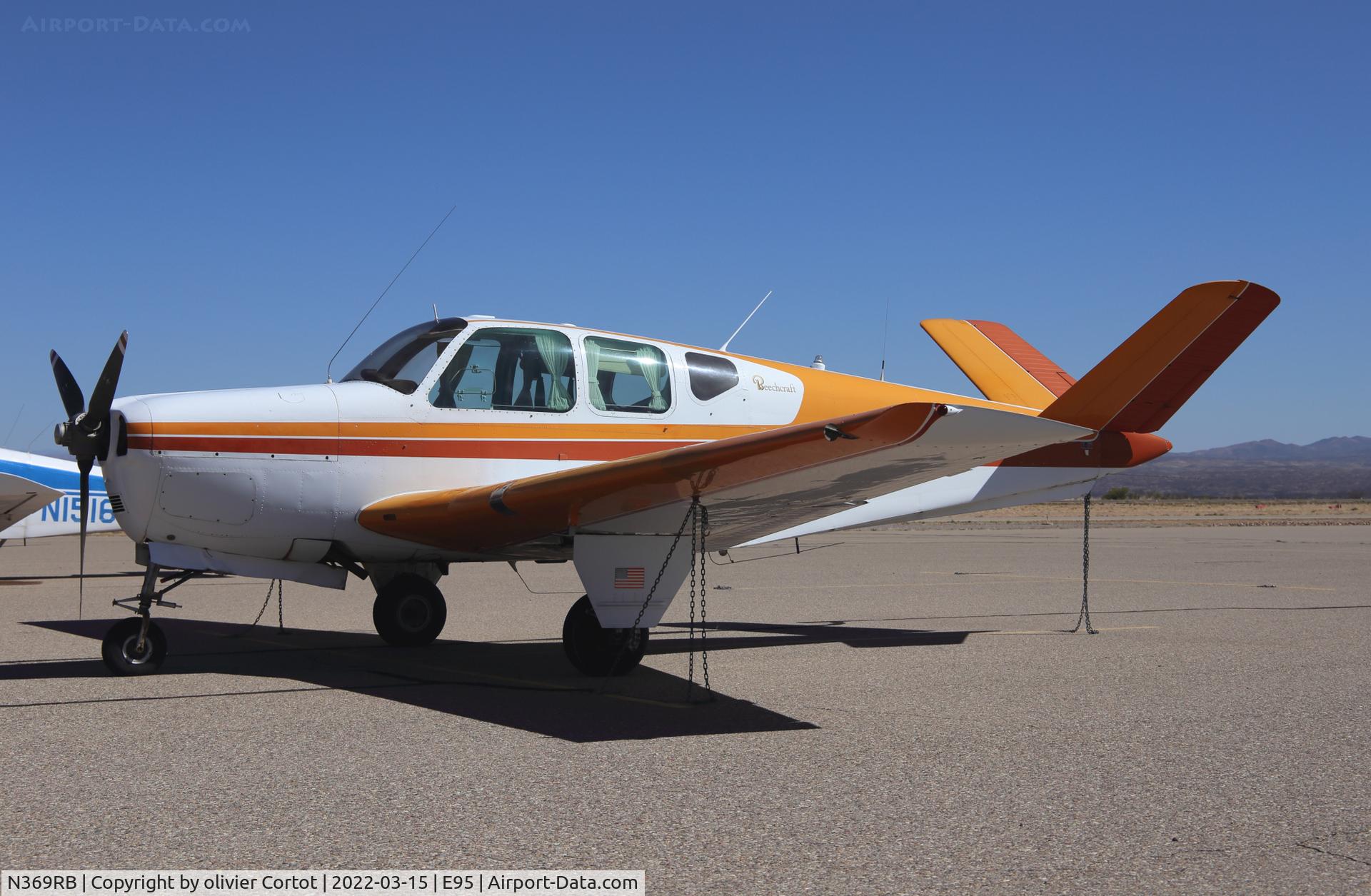 N369RB, 1964 Beech B35 C/N D-2384, march 2022