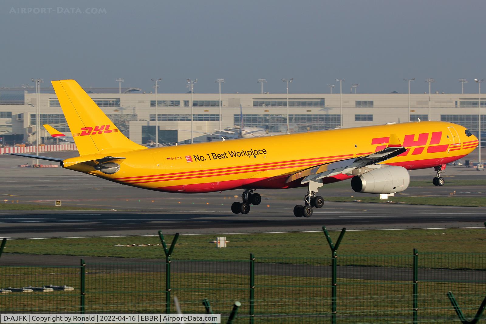 D-AJFK, 2013 Airbus A330-343 C/N 1477, at bru
