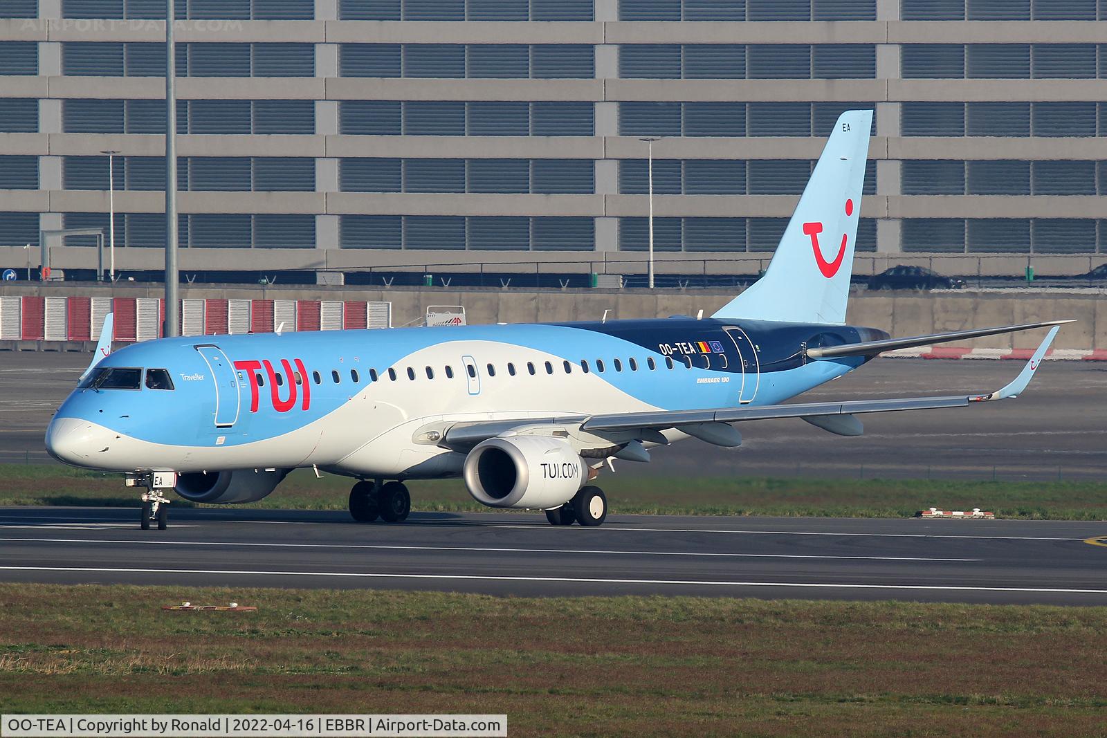 OO-TEA, 2014 Embraer 190LR (ERJ-190-100LR) C/N 19000665, at bru