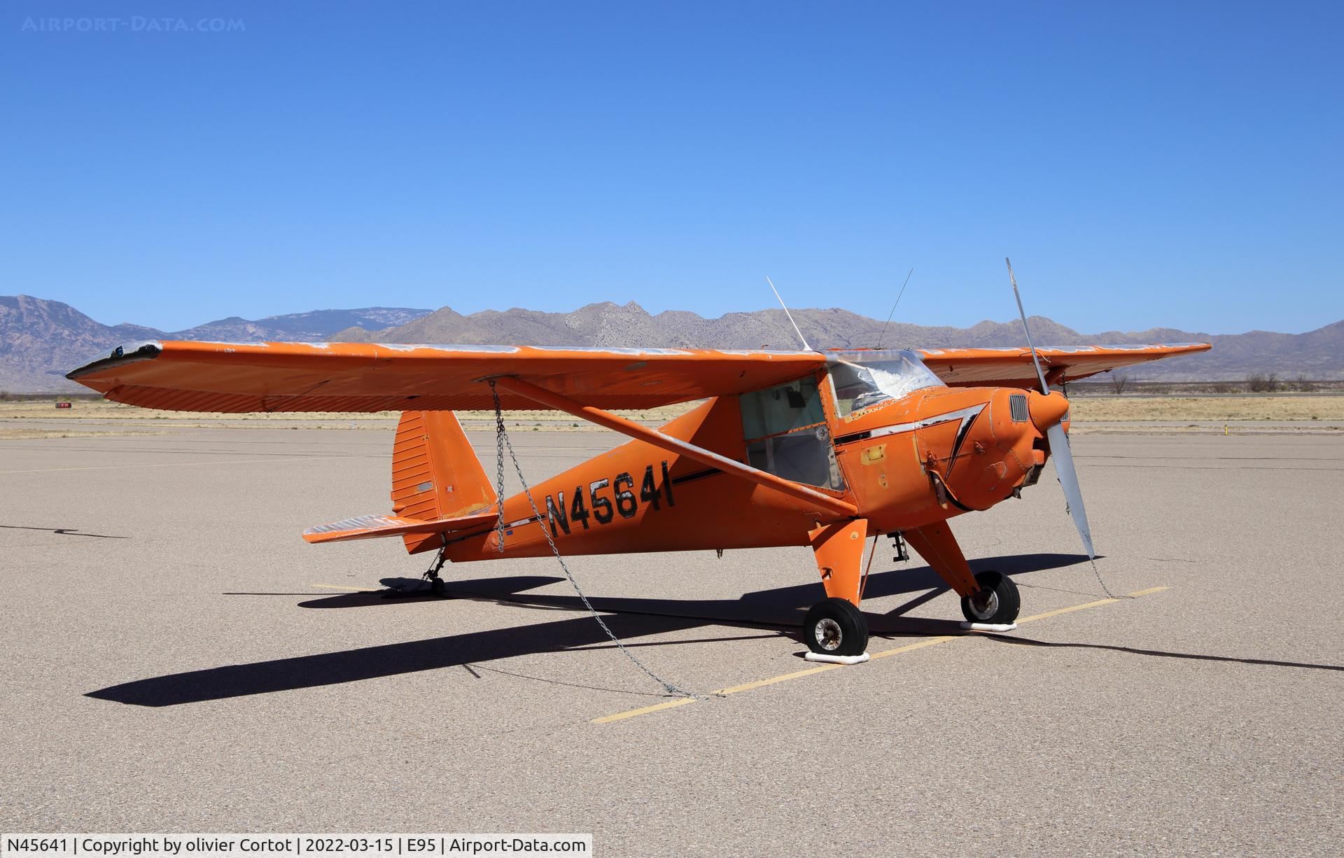 N45641, 1946 Luscombe 8A C/N 2168, march 2022