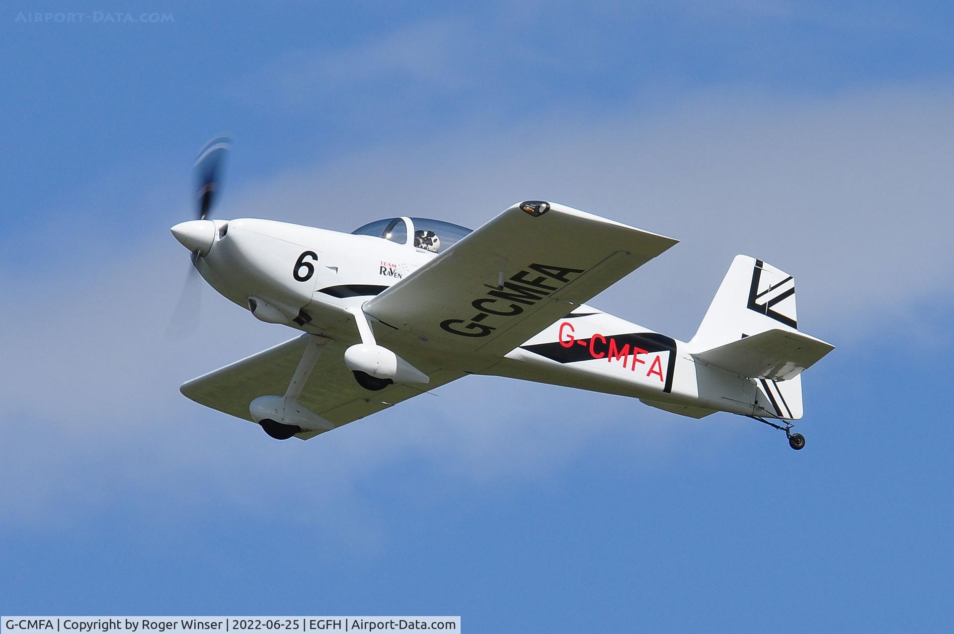 G-CMFA, 2006 Vans RV-8 C/N PFA 303-14471, Raven 6 of Team Raven.