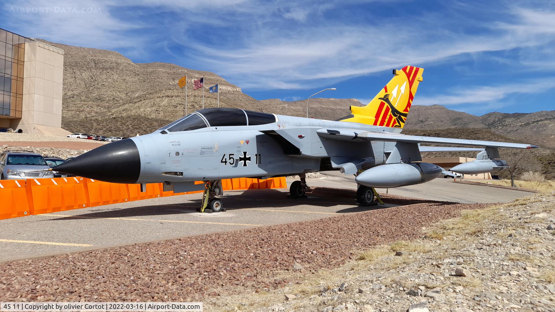 45 11, 1996 Panavia Tornado IDS C/N 530/GS164/4211, Now in Alamogordo