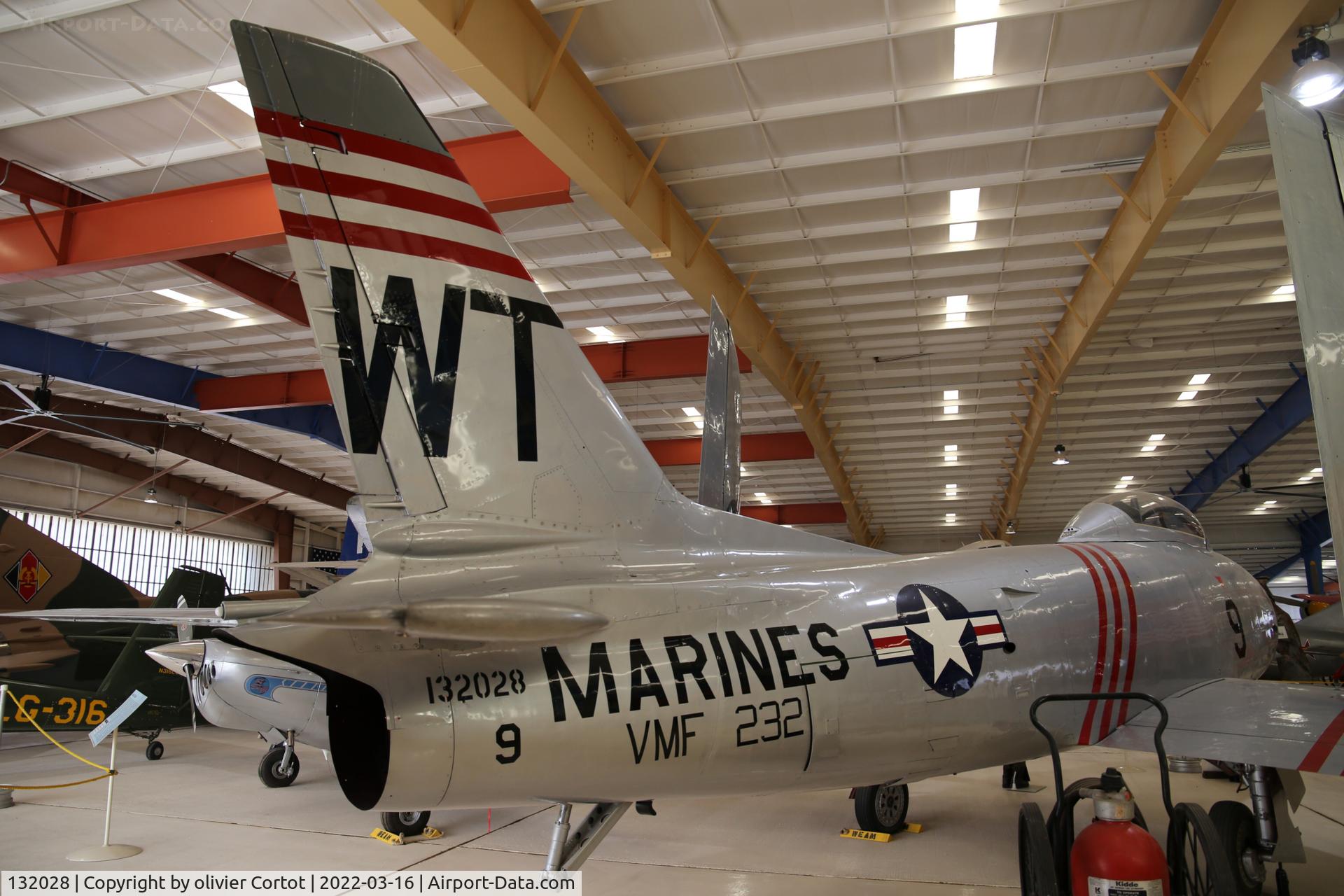 132028, North American FJ-2 Fury C/N Not found 132028, march 2022