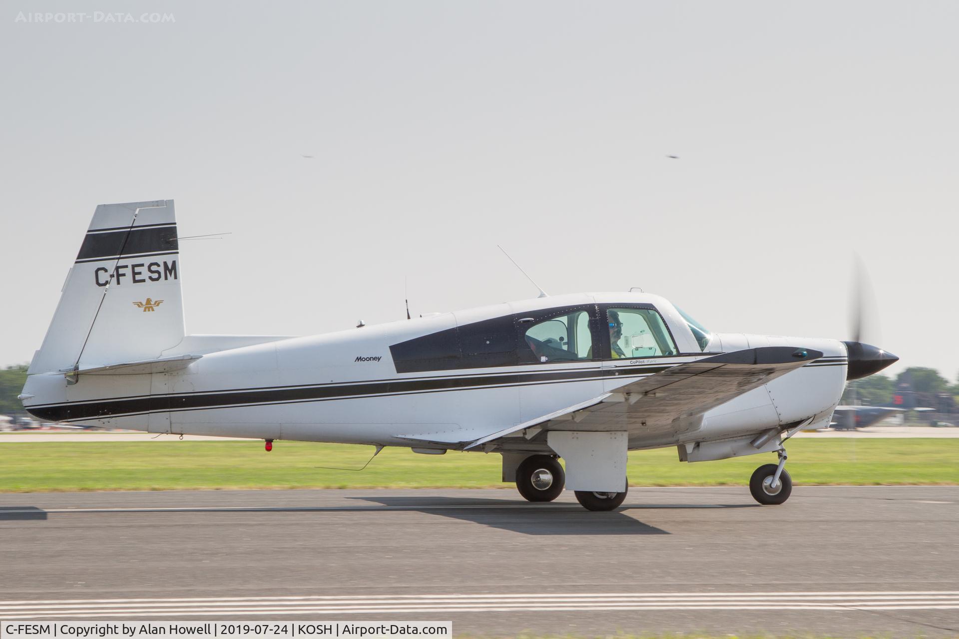 C-FESM, Mooney M20C Ranger C/N 2130, At AirVenture 2019