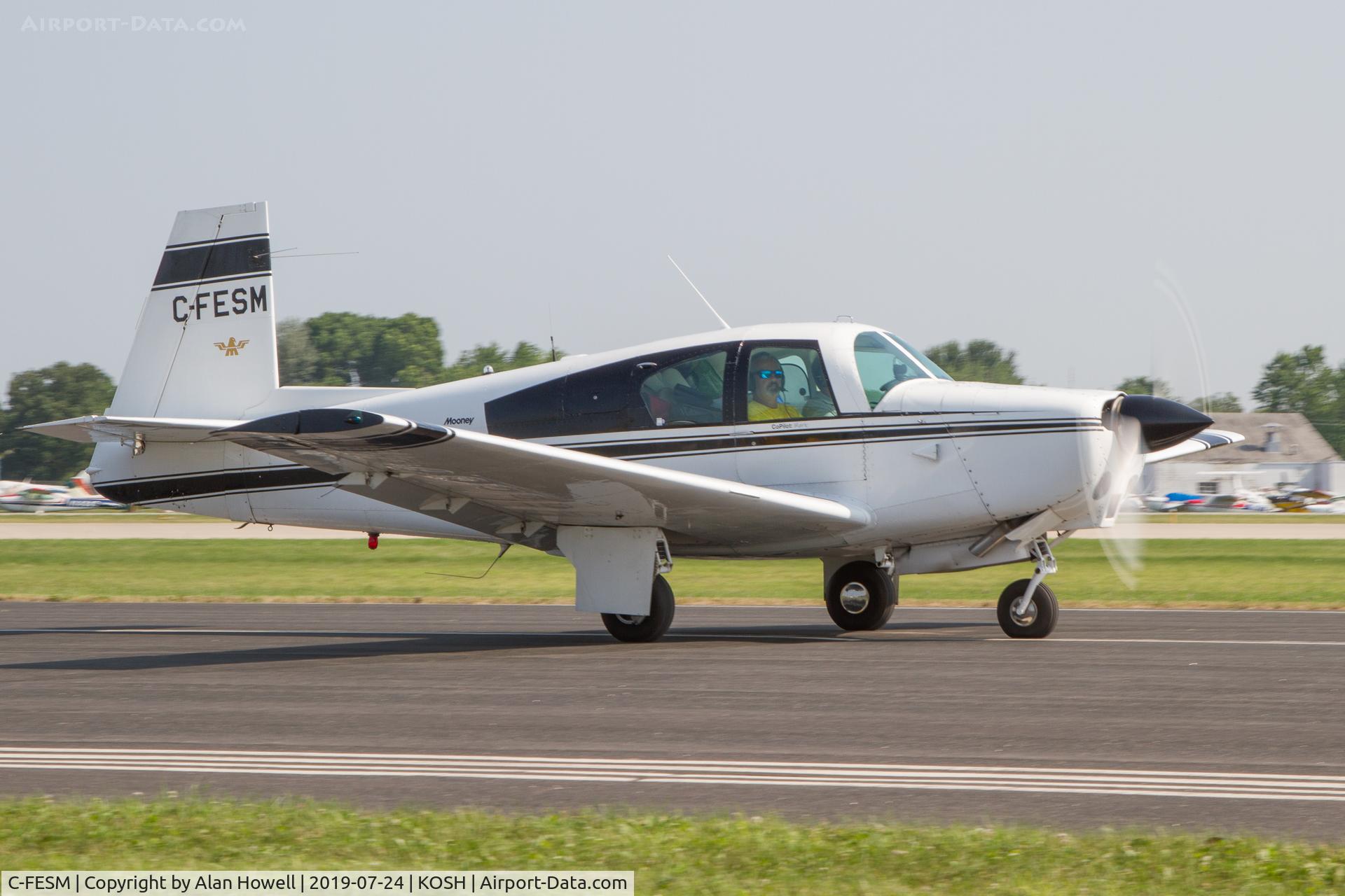 C-FESM, Mooney M20C Ranger C/N 2130, At AirVenture 2019