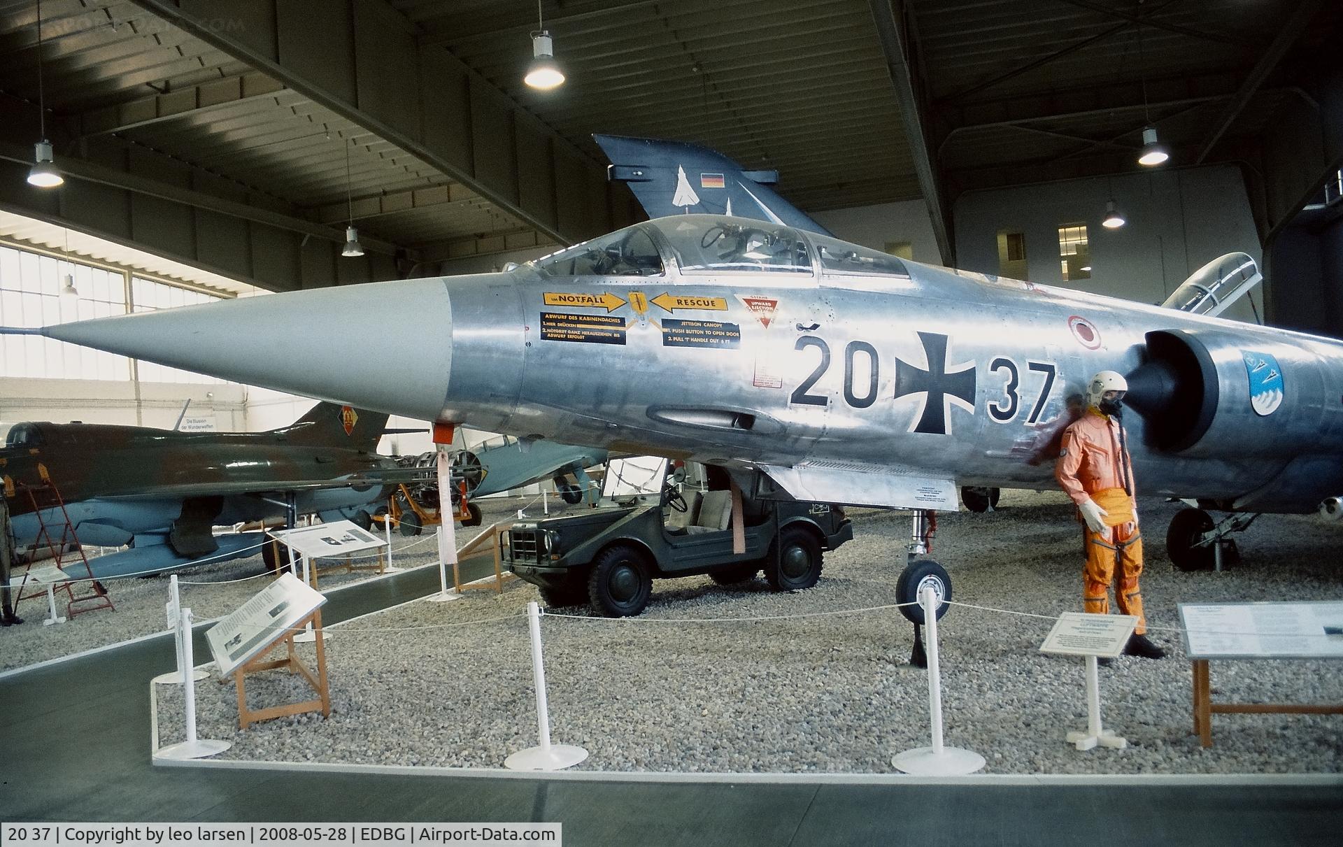 20 37, Lockheed F-104G Starfighter C/N 683-2044, Berlin Gatow 28.5.2008