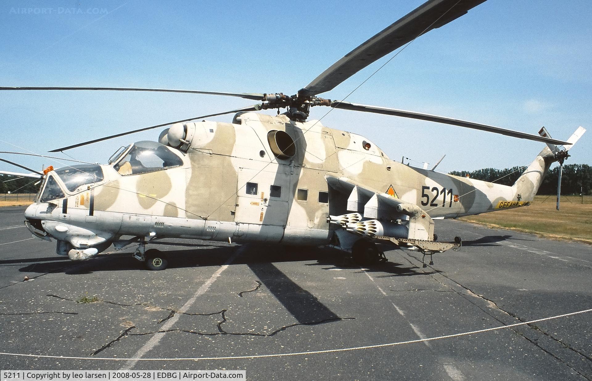 5211, 1981 Mil MI-24D C/N 110171, Berlin Gatow Museum 28.5.2008