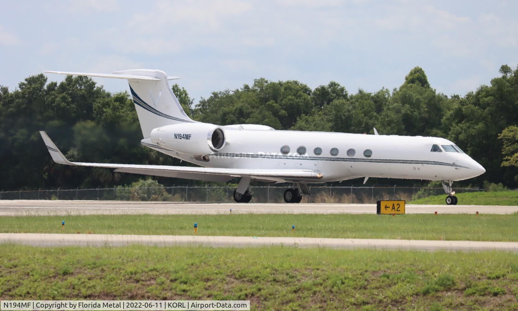 N194MF, 1997 Gulfstream Aerospace G-V C/N 510, ORL 2022