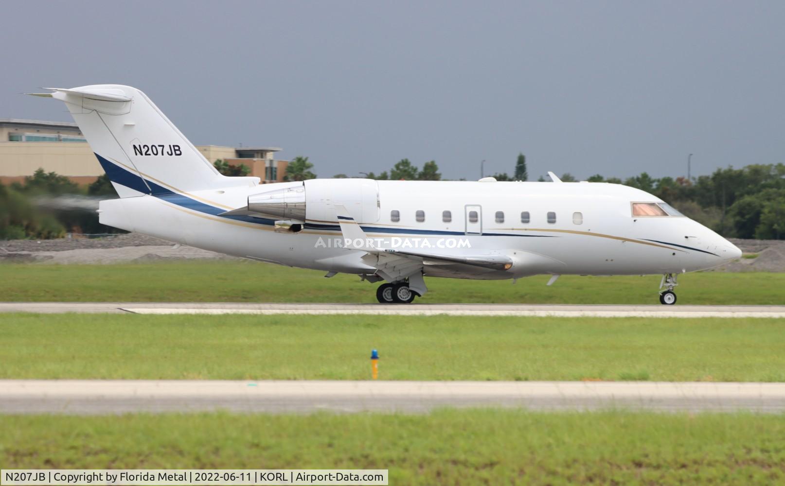 N207JB, 1996 Canadair Challenger 601-3R (CL-600-2B16) C/N 5194, ORL 2022