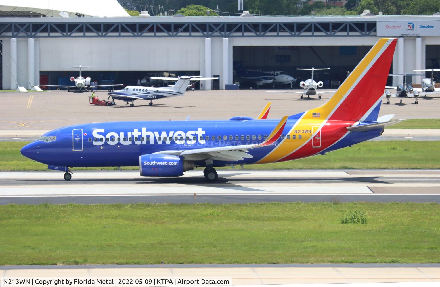 N213WN, 2005 Boeing 737-7H4 C/N 34217, TPA 2022