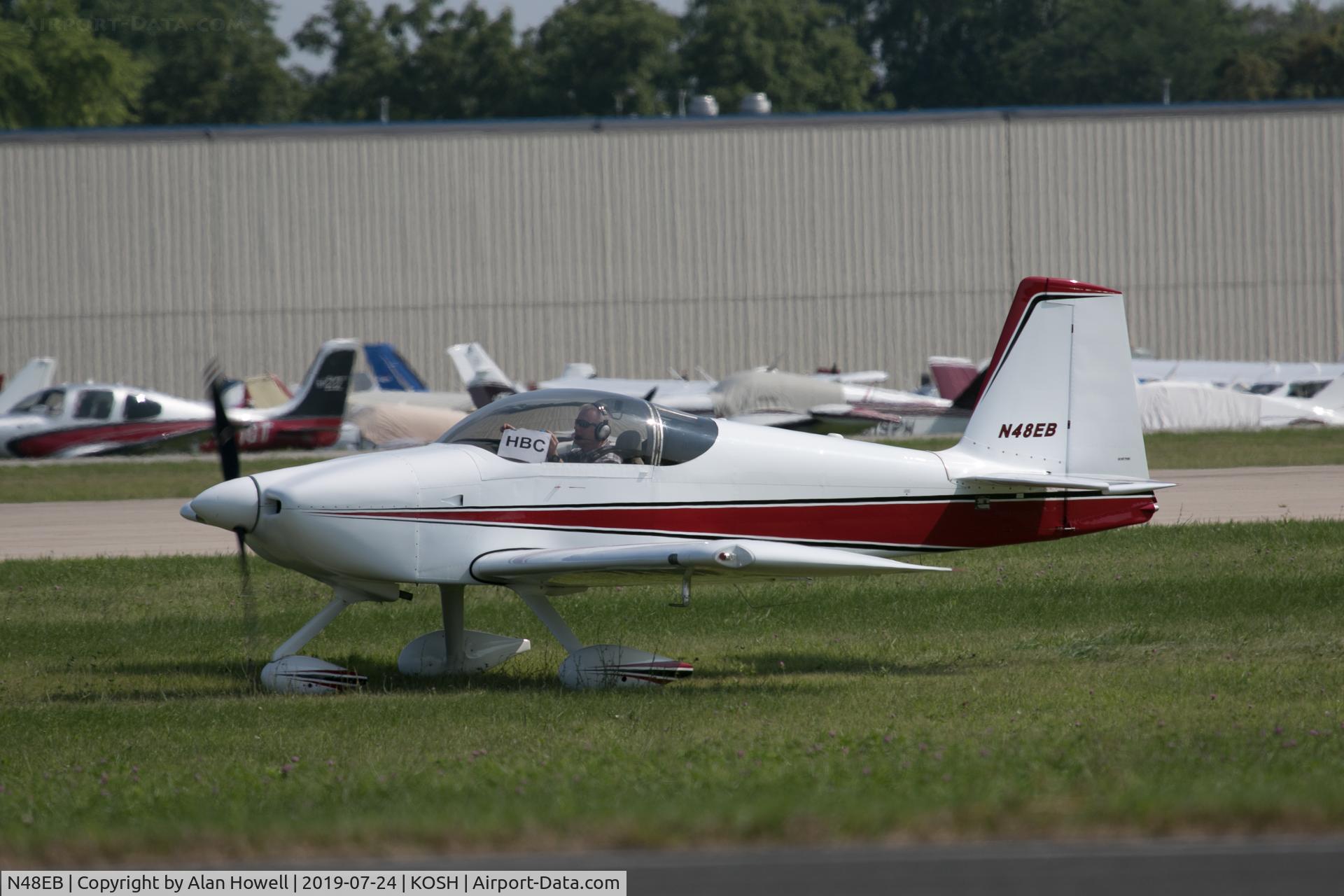 N48EB, 2003 Vans RV-7A C/N 70755, At AirVenture 2019