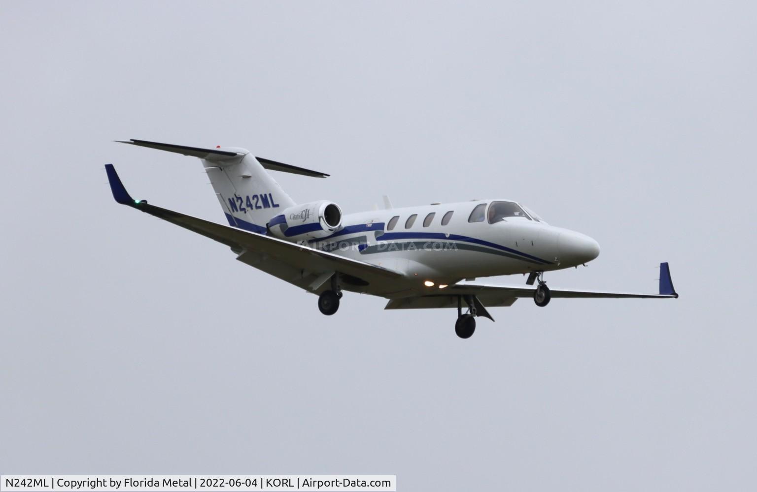 N242ML, 2003 Cessna 525 CitationJet CJ1 C/N 525-0506, Special Olympics 2022