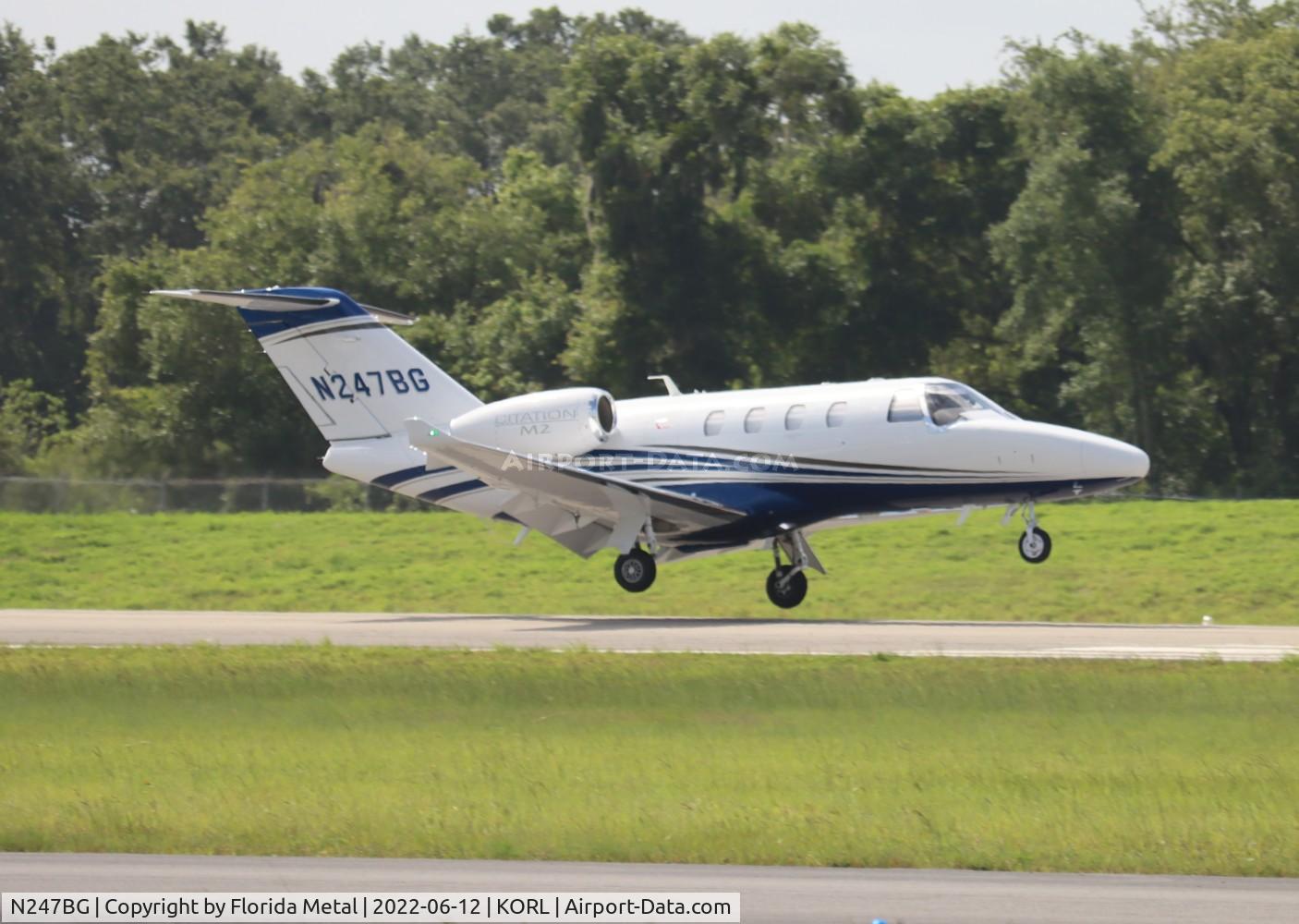 N247BG, 2021 Cessna 525 CitationJet M2 C/N 525-1078, Special Olympics 2022