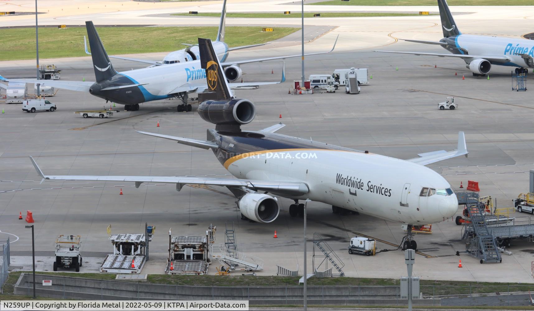 N259UP, 1991 McDonnell Douglas MD-11F C/N 48417, TPA 2022
