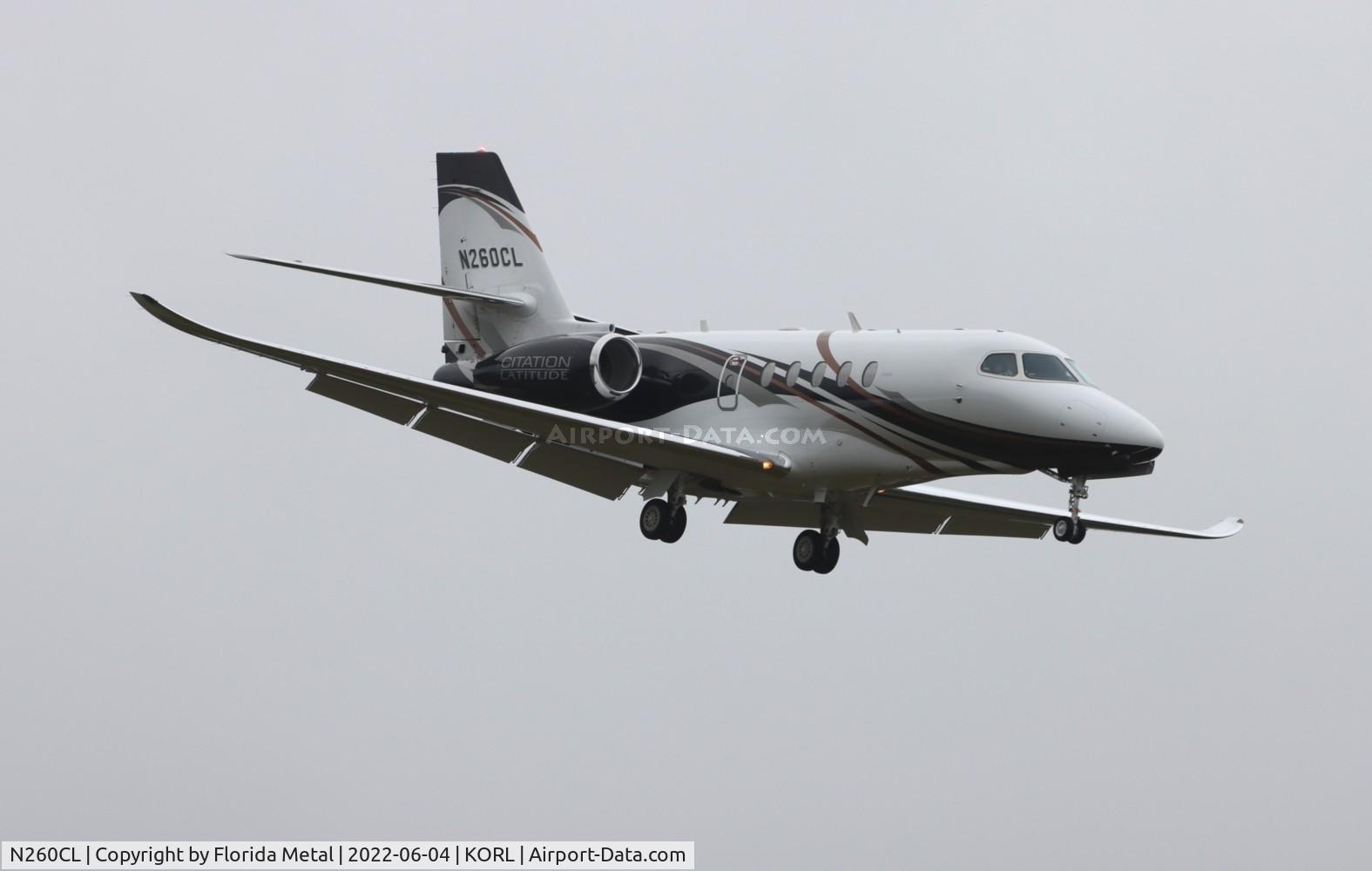 N260CL, 2021 Cessna 680A Citation Latitude C/N 680A0260, Special Olympics 2022