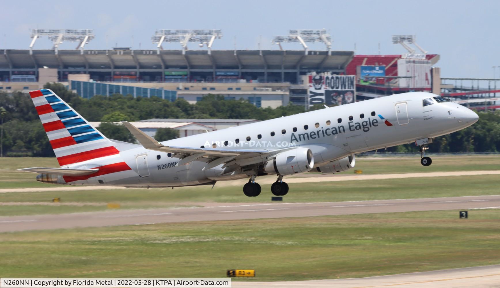 N260NN, 2017 Embraer 175LR (ERJ-170-200LR) C/N 17000699, TPA 2022